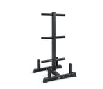 Rack de discos y 4 barras