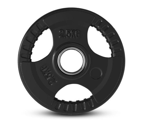 Discos de goma con 3 agarres TRI GRIP 2,5KG