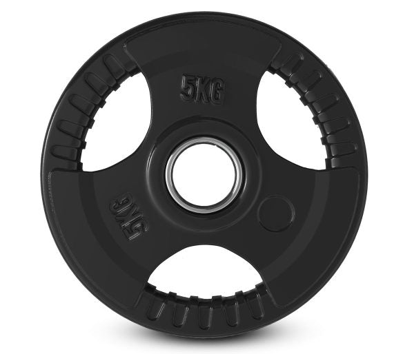 Discos de goma con 3 agarres TRI GRIP 5KG