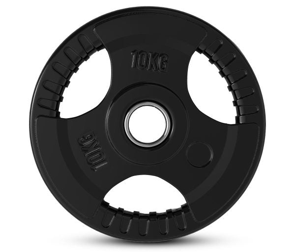 Discos de goma con 3 agarres TRI GRIP 10KG