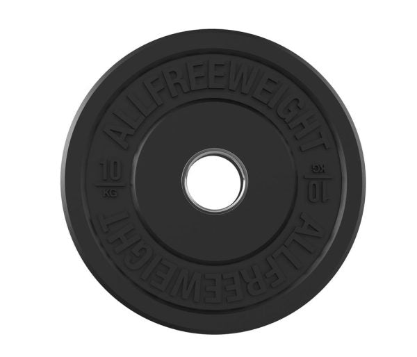 Disco de Goma Bumper Negro 10KG