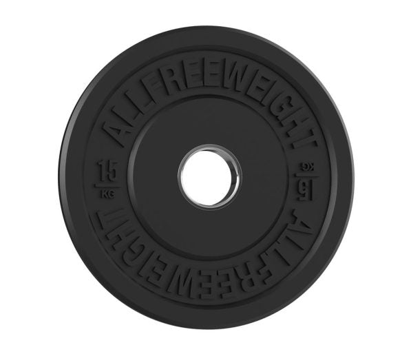 Disco de Goma Bumper Negro 15KG