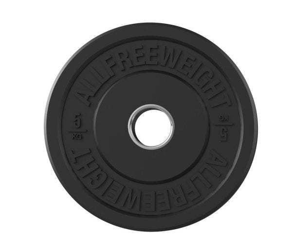 Disco de Goma Bumper Negro 5KG