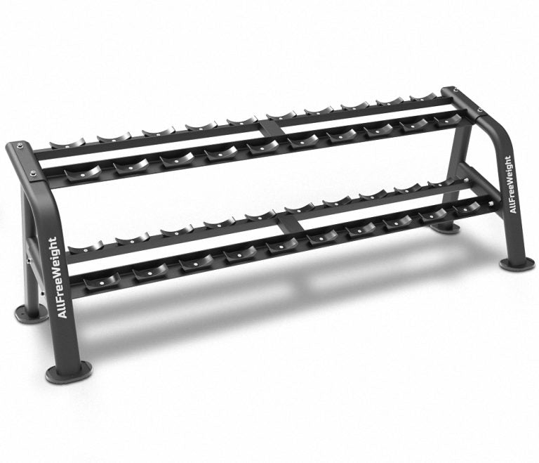 Rack Mancuernas 2 baldas 10 pares