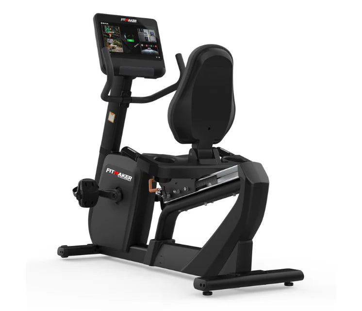 BICICLETA RECLINADA CON PANTALLA LED CRR-01T FITMAKER