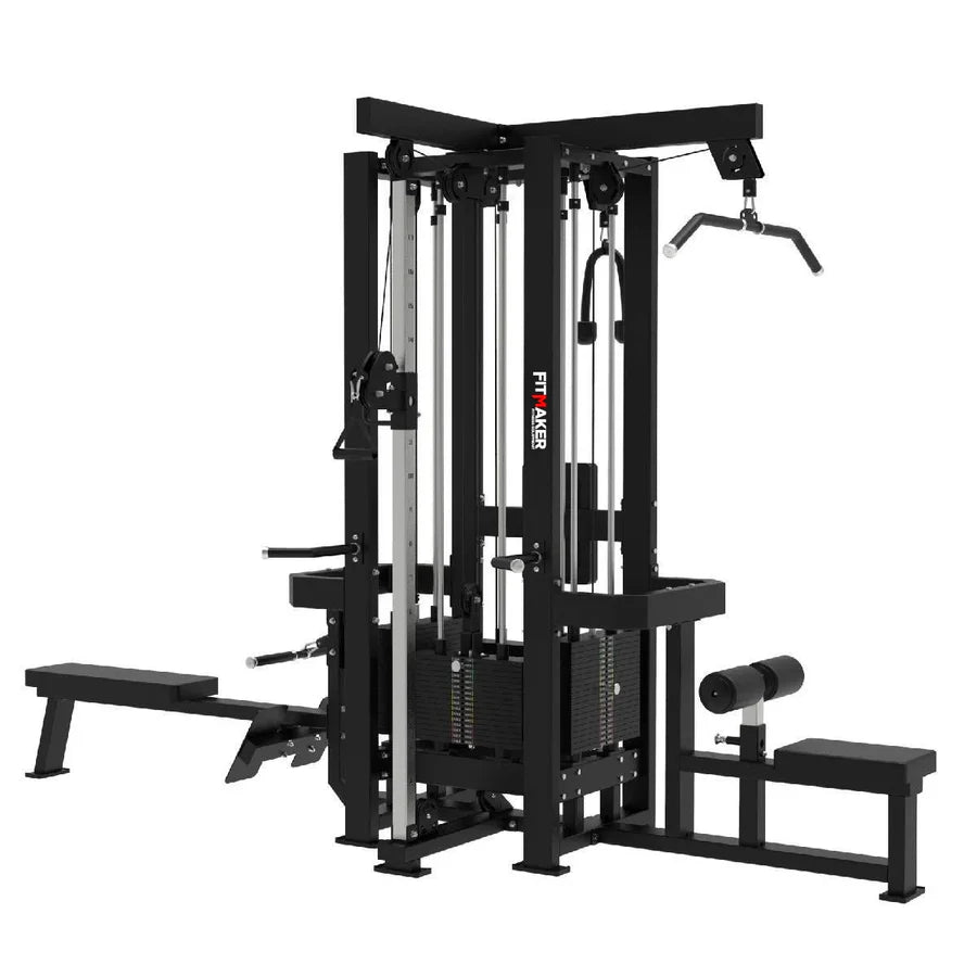 JAULA 4 ESTACIONES 1 TORRE ME-E04 FITMAKER