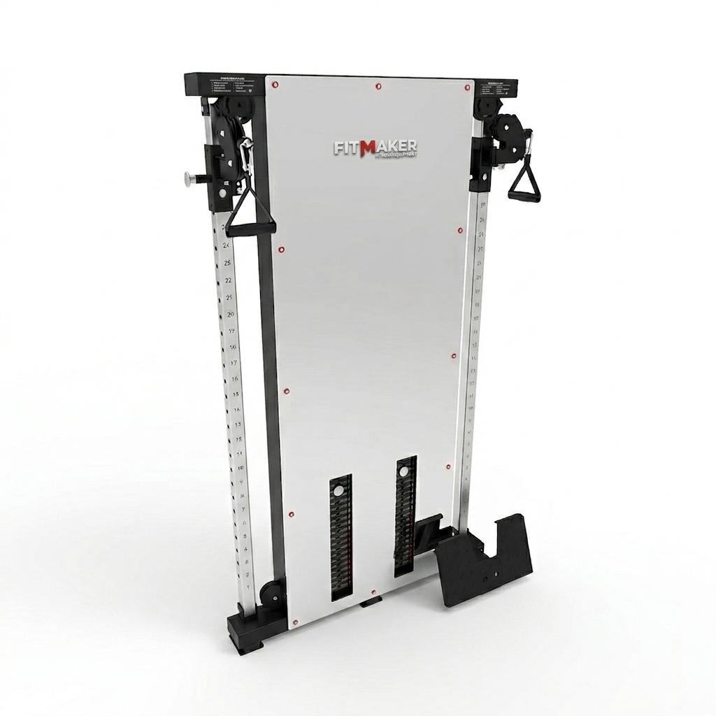 Cruce de Poleas de Pared con Efecto Espejo CPP-01 (2x90 kg)