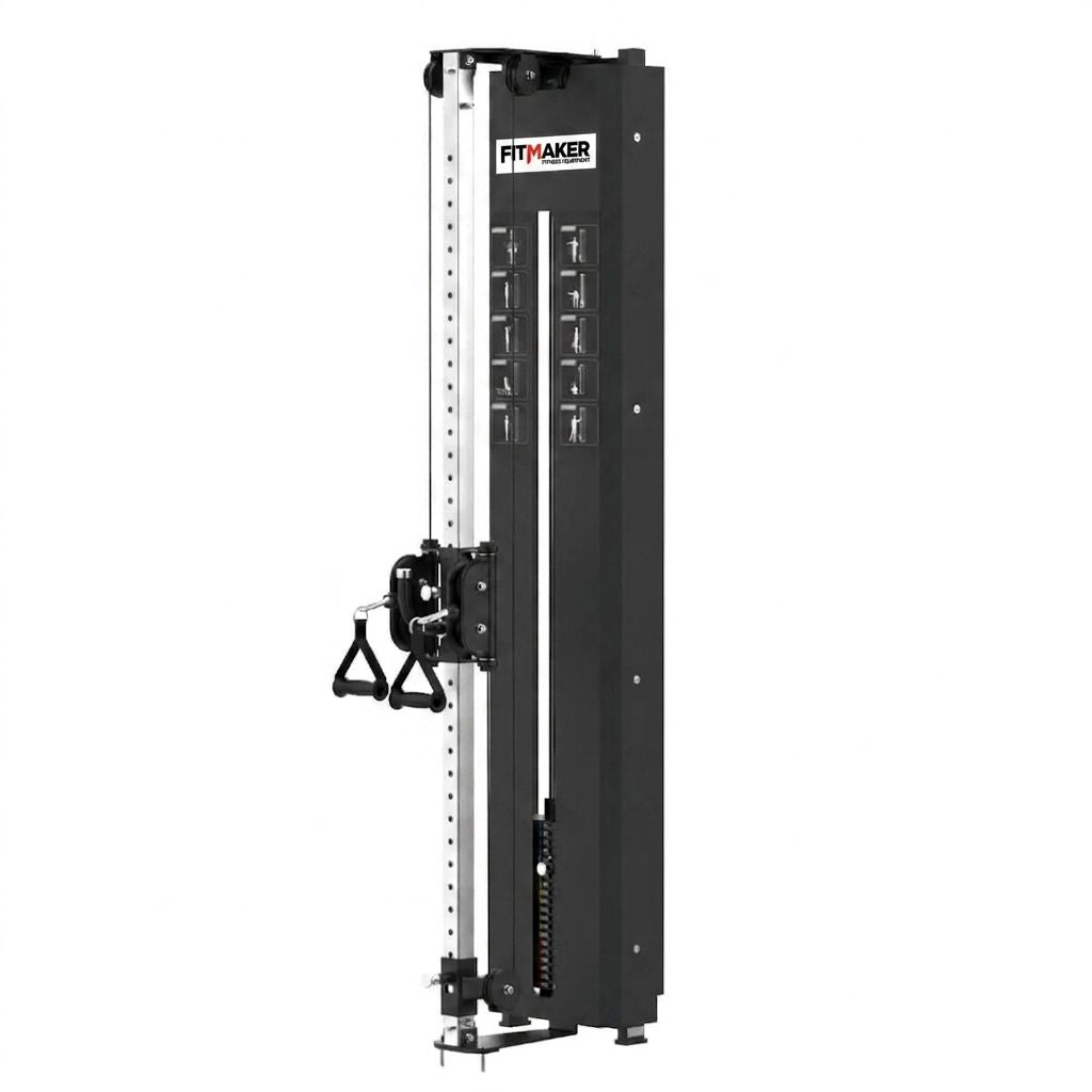 Cruce de Poleas Compacto – Anclaje a Pared Black Series
